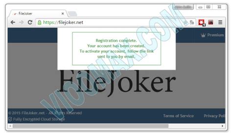 Create Register Filejoker Free Account Vioomax