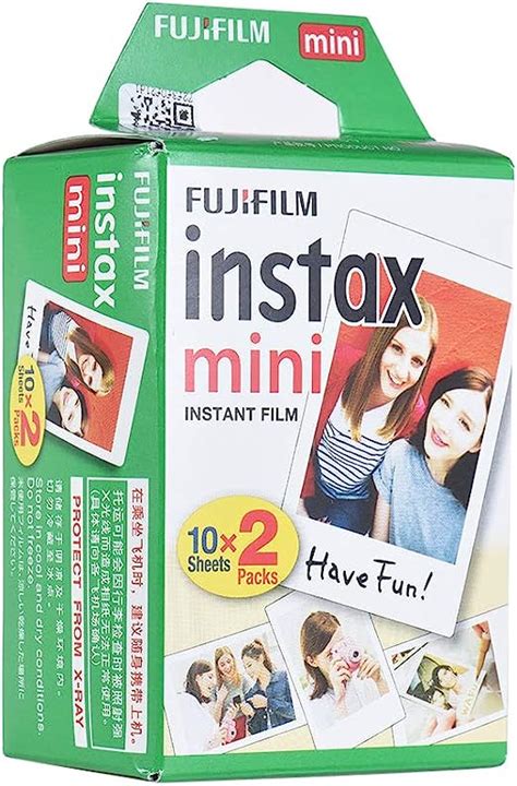 Fujifilm Instax Mini 20 Sheets White Film Photo Paper Buy Online At