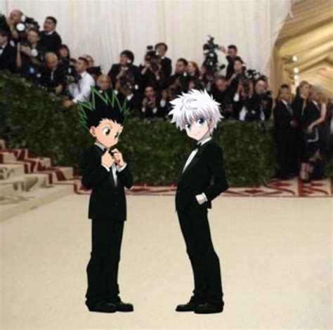 Killua And Gon In Suits Svg Freeuse Download And The Suits By Zevanox