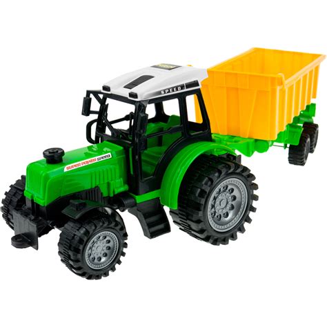 Anek dla dzieci, traktor z przyczepami, pojazd. Traktor z przyczepą wywrotką dla dzieci ⚡ | Chłopiec \ Pojazdy Kategorie \ Zabawki \ Samochody ...