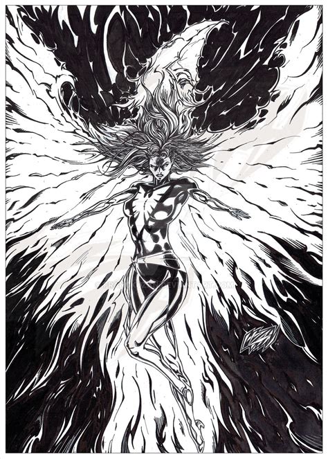 Dark Phoenix Watermarked By Franckuzan On Deviantart