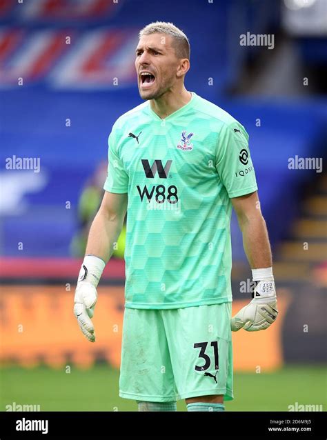 Crystal Palace Goalkeeper Vicente Guaita During The Premier League