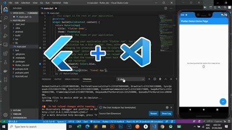 Learn Flutter Basics Install Emulator In Visual Studio Code Vs Code