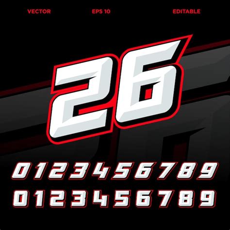 Racing Number Design Images Free Download On Freepik