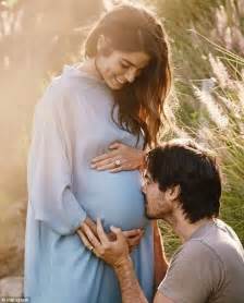 Pregnant Nikki Reed And Husband Ian Somerhalder In Malibu Daily Mail