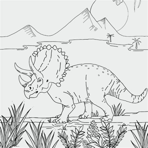 Triceratops ausmalbilder