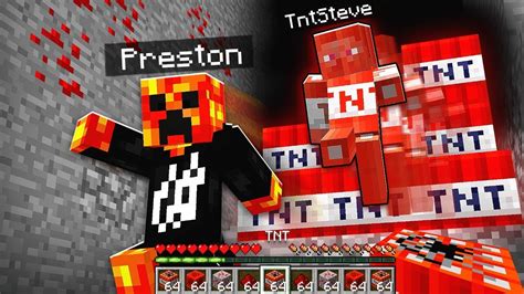 Visit minecraftcapes.co.uk in order to apply this cape to minecraft java edition. TNT STEVE ATTACKS PRESTONPLAYZ & LOGDOTZIP! *CORRUPTED ...