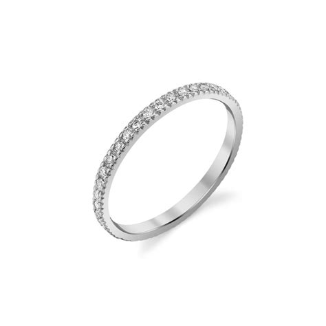 Shop Sydney Evan 14k Gold And Diamond Eternity Ring