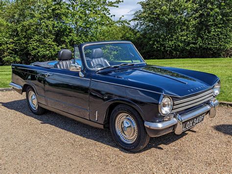 1968 triumph herald 13 60 convertible saturday 10th and sunday 11th june anglia car auctions