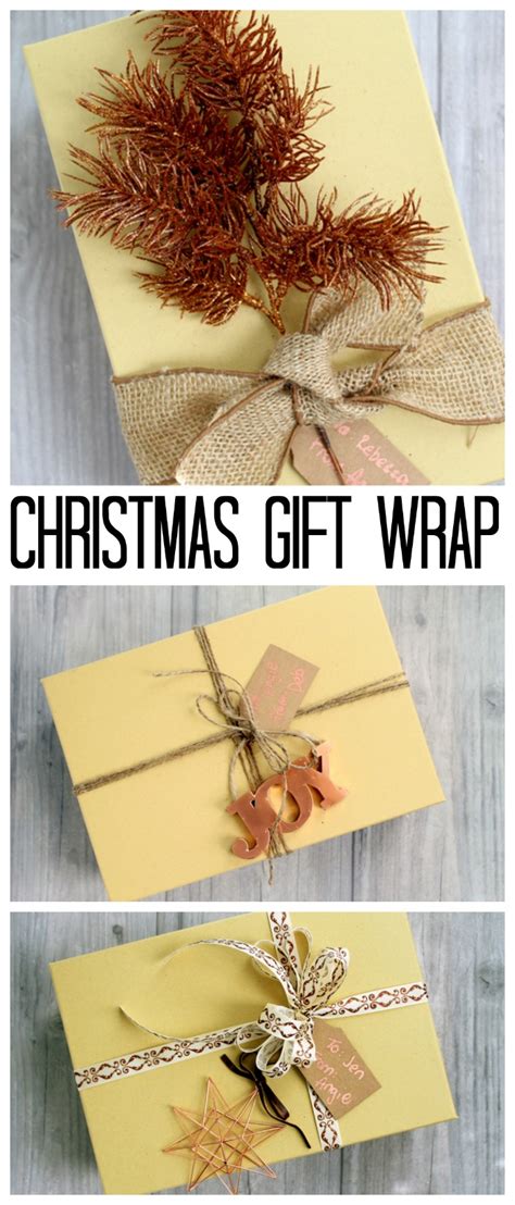 Christmas Gift Wrap Quick and Easy Ideas  Angie Holden The Country