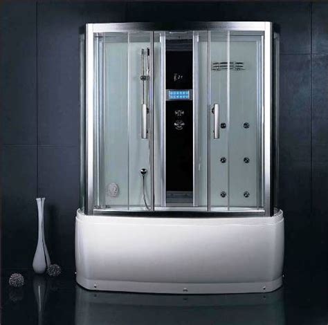 Wasauna Bergamo Steam Shower Room And Tub Combination Unit 2 Persons