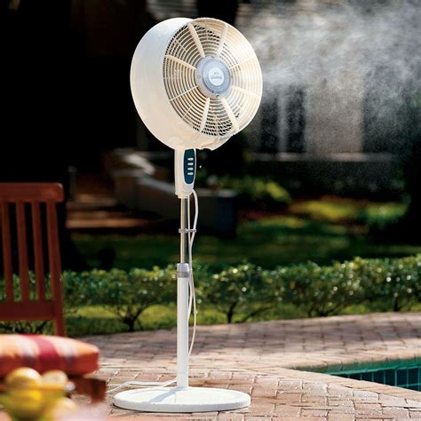 Windchaser Windchill Cool Mist Outdoor Fan Outdoor Fan Fan Misting Fan