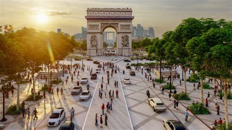 Nearly 2 kilometres in length, this historic thoroughfare runs from place de la concorde to the majestic arc de triomphe. Paris is redesigning the Champs-Élysées into pedestrian ...