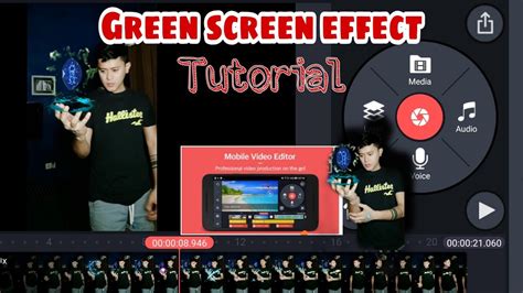 How To Use Green Screen Effect Chroma Key Using Kinemaster Tutorial Youtube