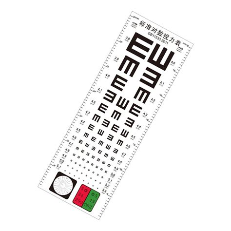 Buy Balacoo Standard Eye Chart Kids Waterproof Snellen Eye Chart Visual