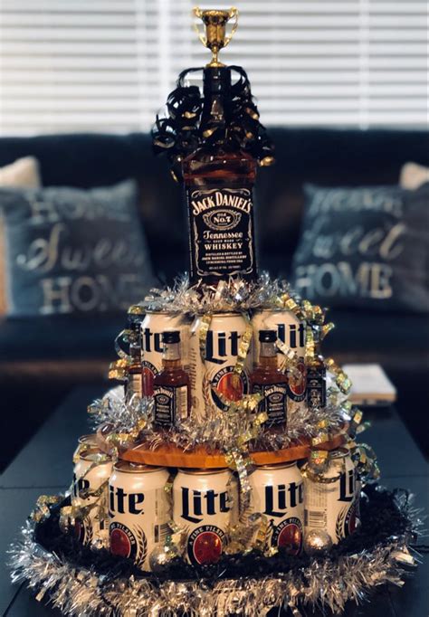 Beer Cake Tower Beer Cake Beer Cake Tower Beer Birthday