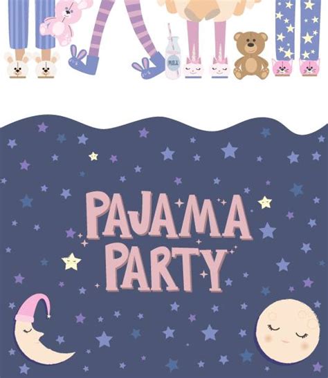 Pajama Party Illustrations Royalty Free Vector Graphics And Clip Art