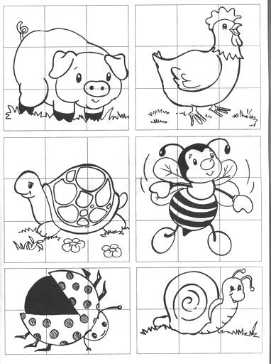 55 mejores páginas para colorear basadas en la popular caricatura infantil. ROMPECABEZAS INFANTILES PARA IMPRIMIR Y COLOREAR