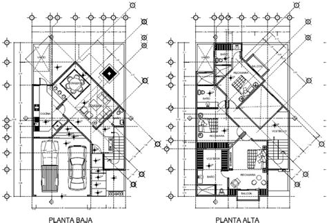 Planta Arquitectonica Ejes