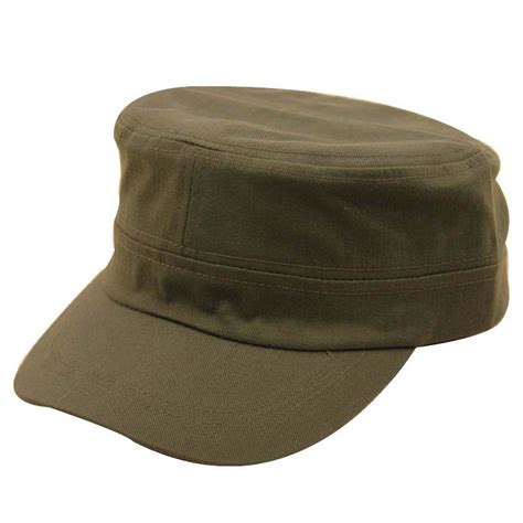 2015 German Military Cap Cotton Solid Military Style Hats