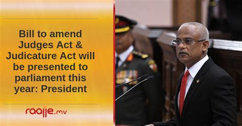 Bill To Amend Judges Act And Judicature Act Will Be Presented To