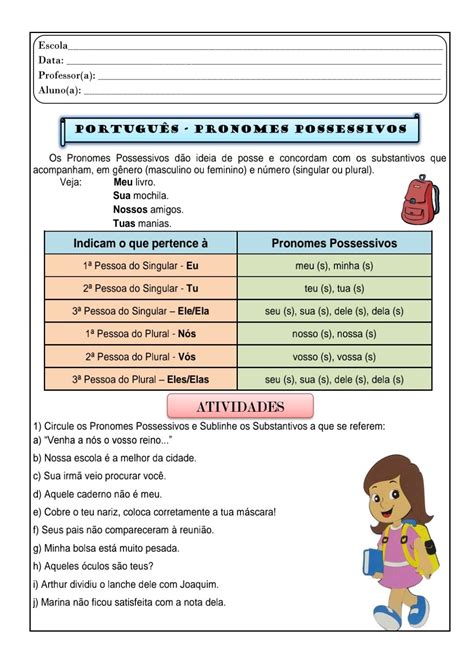 Atividade De Pronomes De Tratamento
