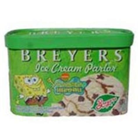 Breyers Ice Cream Spongebob Squarepants Calories Nutrition Analysis