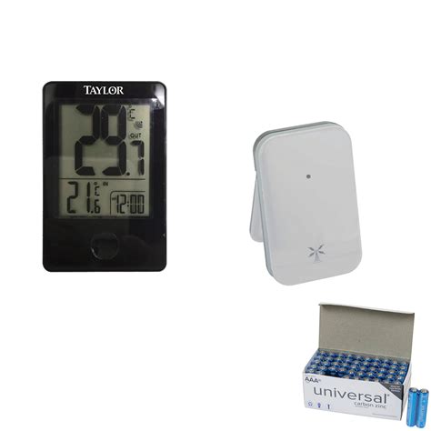 Taylor 1730 Indooroutdoor Digital Thermometer With Remote And Upg Aaa 50