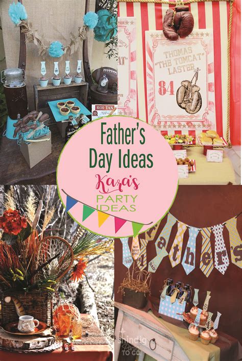 All Of The Fathers Day Ideas At Karas Party Ideas See It Here