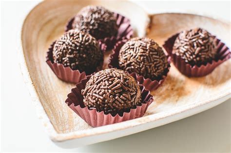 Premium Photo Brigadeiros Traditional Brazilian Sweet Birthday Party