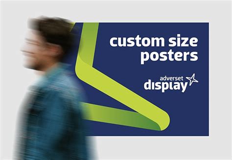 Custom Size Poster Printing Custom Poster Uk Adverset Display