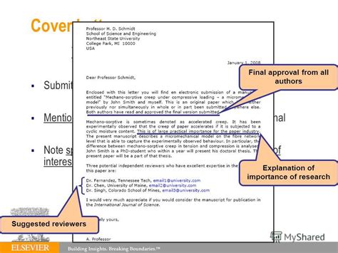 This post was originally published in 2013 and has been refreshed. Cover letter reviewer journal