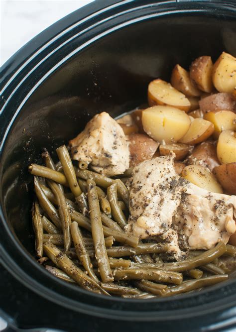 I putted for years on very slow greens at my course, and i paid the price when i went to different i putt much better on the slower greens. Slow Cooker Seasoned Chicken, Green Beans and Potatoes ...