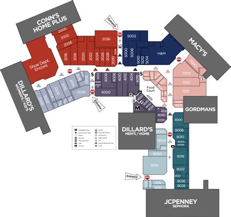 Fair Oaks Mall Map