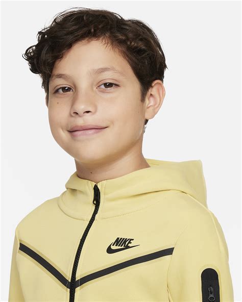 Nike Sportswear Tech Fleece Older Kids Boys Full Zip Hoodie Nike Ae