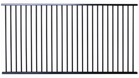 Flat Top Pool Fence Panels For Black Flat Top Pool Fence