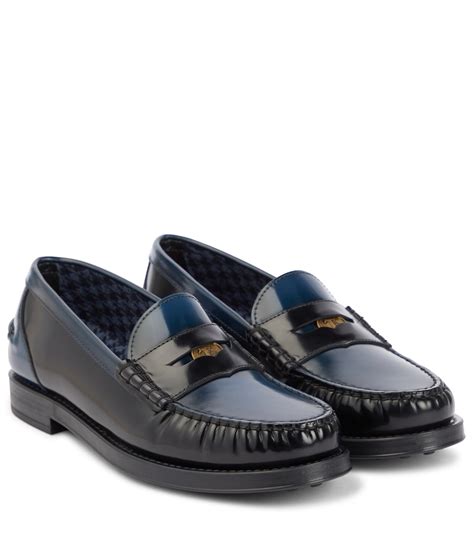 Tods Leather Penny Loafers Smart Closet