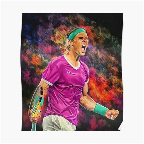 Rafael Nadal Als Australian Open 2022 Champion Leinwanddruck Poster