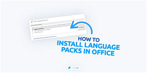 How To Install Language Accessory Packs For Microsoft Office