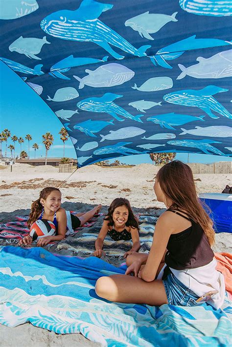 Buy Neso Tents Gigante Beach Tent 8ft Tall 11 X 11ft Biggest Portable Beach Shade Upf 50 Sun