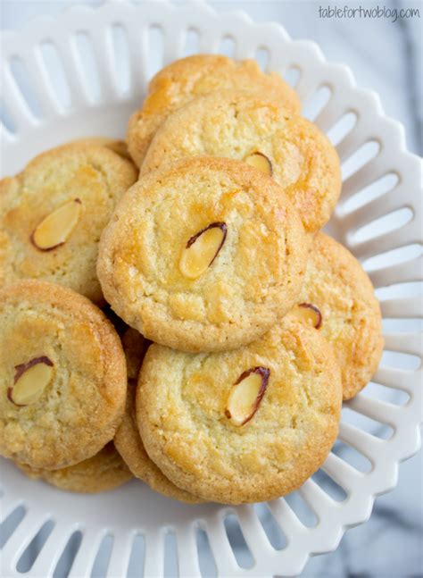 Chinese almond cookies for lunar new year! Chinese New Year: Almond Cookies - Table for Two