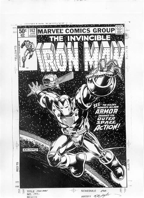 Iron Man 142 Recreation In Bob Laytons Bob Layton Commissions Comic