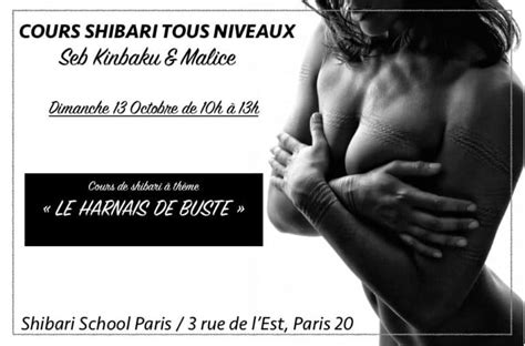 Cours De Shibari Paris Par Seb Kinbaku Workshop Shibari Paris