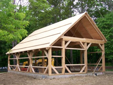 Post And Beam Shed Kits Little Home