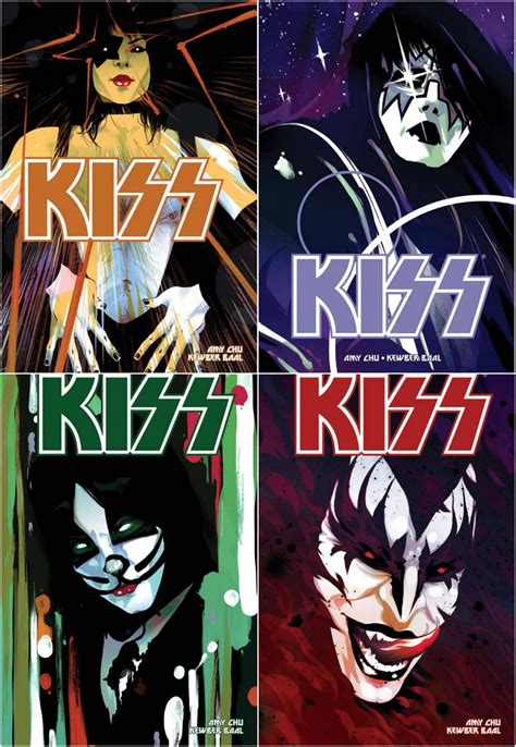 Kiss Comic Books Cover Art Amy Chu Kiss Photo 39781059 Fanpop