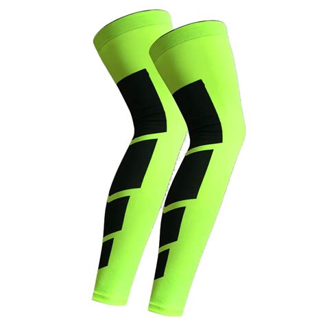 cfr compression leg sleeves for men women full length stretch long sleeve with knee support