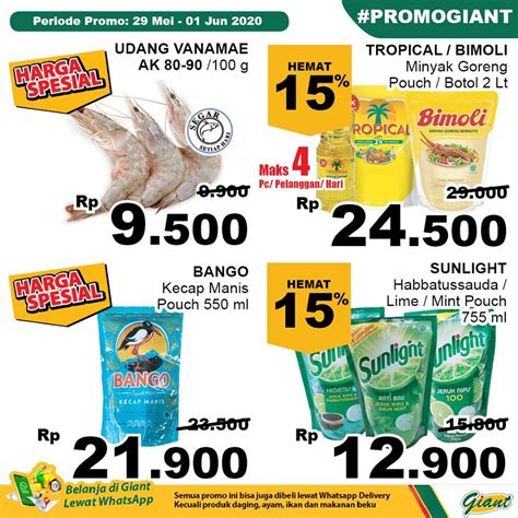 Katalog promo giant terbaru dapatkan berbagai informasi dan promosi menarik dalam katalog giant terbaru. √ Katalog Promo Giant Terbaru 29 Mei - 01 Jun 2020