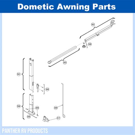 Dometic Power Awning Parts Diagram