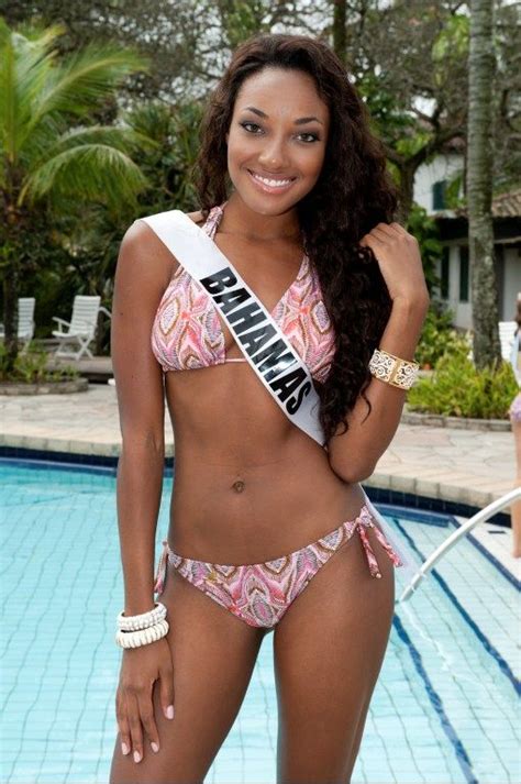 Anastagia Pierre Miss Universe 2011 Swimsuit Bahamas