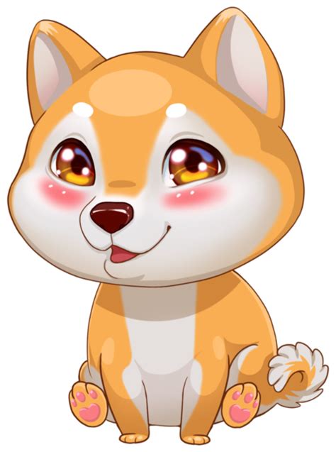Shiba Inu Clipart Chibi Dog Free Transparent Png Download Pngkey